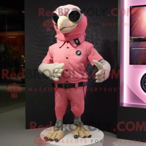 Máscara de proteção Rosa...