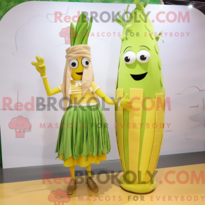 Gold Asparges maskot...