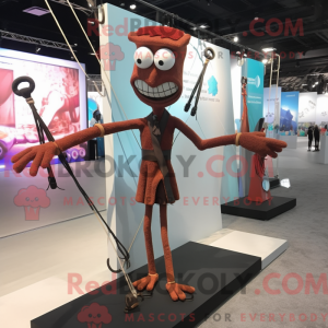Rust Seiltänzer Maskottchen...