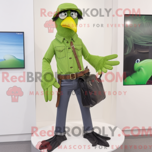Lime Green Crow...