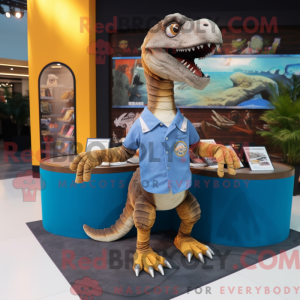 Velociraptor-mascottekostuu...