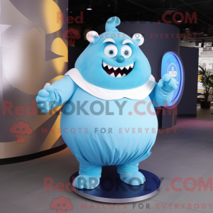 Postava maskota Sky Blue...