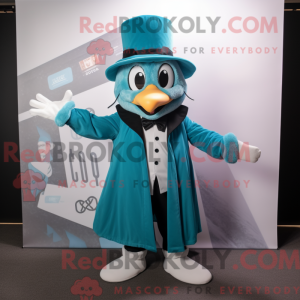 Postava maskota Teal...