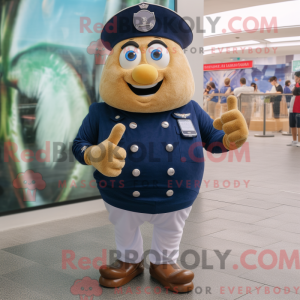 Navy Potato Maskottchen...
