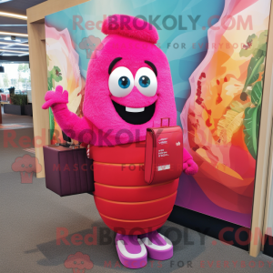 Magenta Sushi maskot...