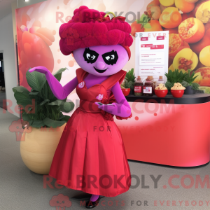 Postava maskota Magenta...
