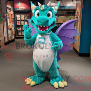 Teal Dragon máscara de...