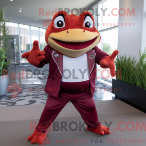 Maroon Frog...