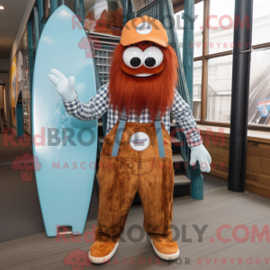 Rust Surfboard maskot drakt...