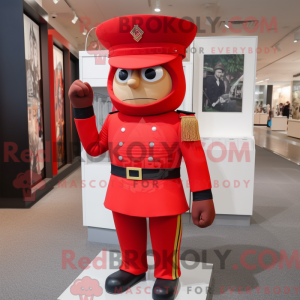 Maskottchenkostüm Roter...