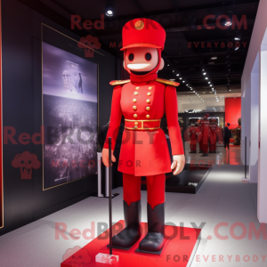 Máscara de Soldado Vermelho...