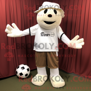 Máscara de gol de futebol...
