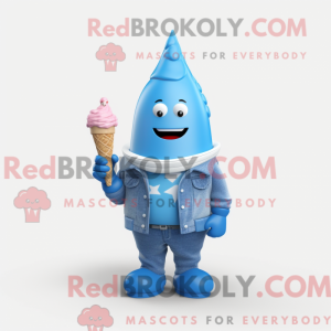 Personaggio mascotte cono...
