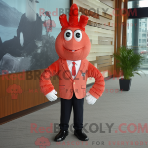 Red Shrimp Scampi mascot...