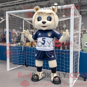 Maskotka Navy Soccer Goal...