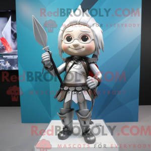 Silver Knife Thrower mascot...