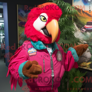 Disfraz de mascota Magenta...