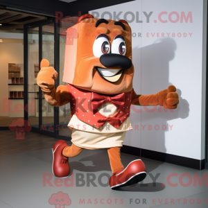 Rust Lasagna mascot costume...