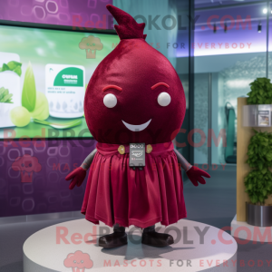 Postava maskota Maroon Beet...