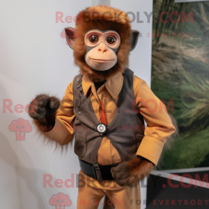 Máscara de macaco-prego...
