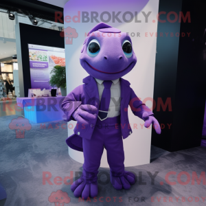 Lila Meeresschildkröte...