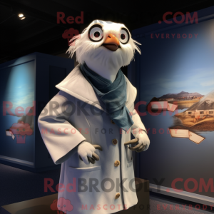 Zilvermeeuw mascottekostuum...
