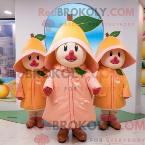Peach Horseshoe maskot...