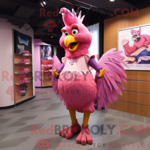 Pink Roosters...