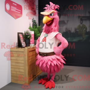Pink Roosters...