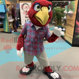 Personaggio mascotte Maroon...