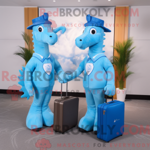 Sky Blue Seahorse...