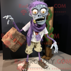 Lavendel Zombie maskot...
