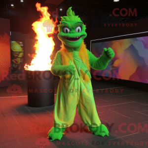 Disfraz de mascota Lime...