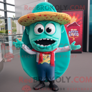 Cyan Tacos máscara de...