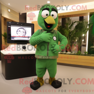 Forest Green Kiwi maskot...