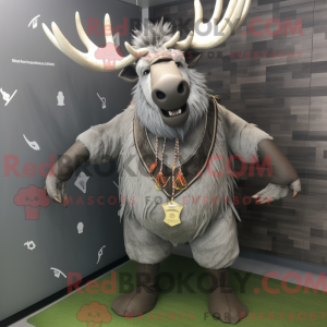 Costume de mascotte d élan...