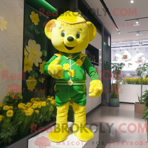 Yellow Four Leaf Clover...
