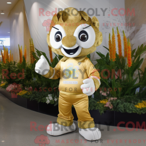 Postava maskota Gold...