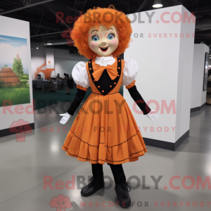 Postava maskota Orange...