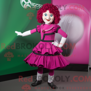 Postava maskota Magenta...