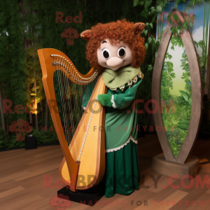 Forest Green Celtic Harpe...