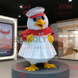 Disfraz de mascota de pollo...