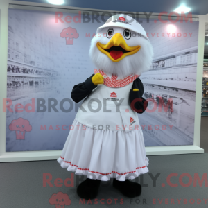 Kip mascotte kostuum...