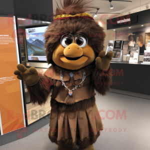 Brown Chief mascotte...