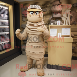 Máscara Tan Mummy com...
