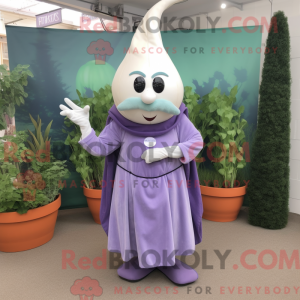 Lavender Onion mascot...