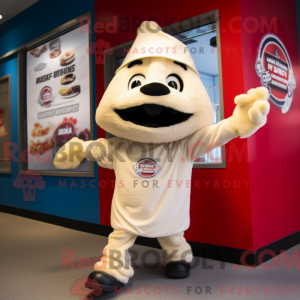 Cream Ice mascot costume...
