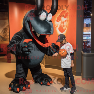 Black Lobster mascot...