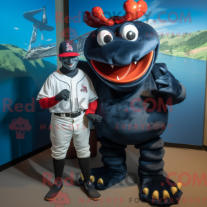 Black Lobster mascot...