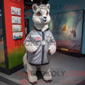 Costume mascotte d alpaga...